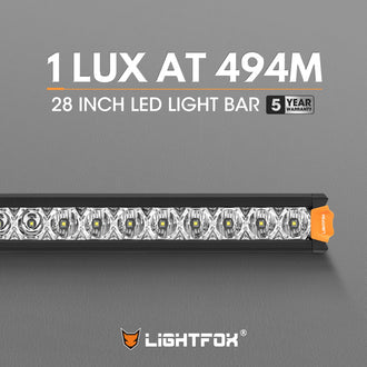Vega Series 28inch Osram LED Light Bar 1Lux @ 494m 17,612 Lumens